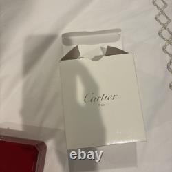 Vtg Authentic Red Box Case for Cartier Watch