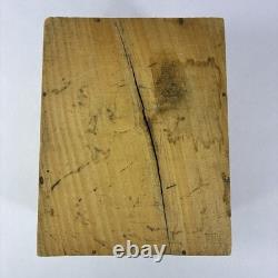 Vtg Early Stickney & Poor's Pure Ginger Wood Box Crate Advertising Paper Label