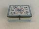 Vtg French Limoges Jacques Deval Book Form Trinket Box W Quote Inside Shared Joy