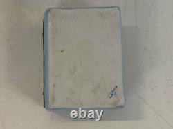Vtg French Limoges Jacques Deval Book Form Trinket Box w Quote Inside Shared Joy