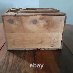 Vtg Kennedy's Cream Crisp Biscuit Crate/box With LID Cambridgeport, Mass. U. S. A