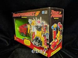 Vtg Transformers G2 Spark Pyro Obliterator w Orig Box & Instructions Rare