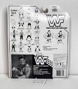 WWF Hasbro Crush MOC Series 7 Yellow Card Wrestling WWE Vintage Action Figure
