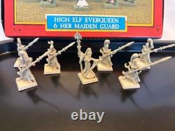 Warhammer Fantasy 4th Ed. 1990s ELVES Vintage OOP Army-Builder Metal Minis RARE