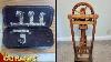 What Is This Mysterious Antique Box Of Unknown Purpose And This Old Wooden Crank Operated Thing