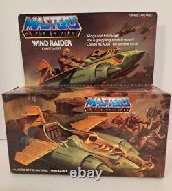 Wind Raider Box Vintage 1981 He-man Motu Complete Decal Sheet Nice