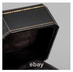 Wood Leather Ring Earring box leatherette Pendant Bracelet wooden Necklace SALE