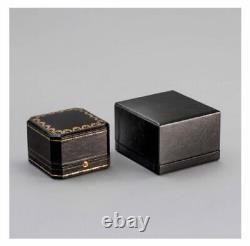 Wood Leather Ring Earring box leatherette Pendant Bracelet wooden Necklace SALE