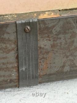 Wood With Bronze Coat Vintage Box
