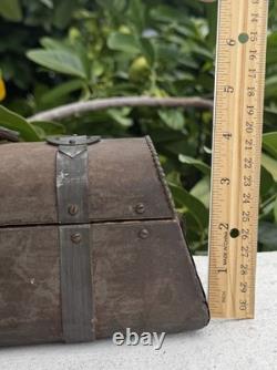 Wood With Bronze Coat Vintage Box