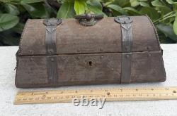 Wood With Bronze Coat Vintage Box