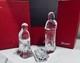 X3 Vtg Baccarat Nativity With Boxes Mary Joseph & Baby Jesus Retired Signed Mint