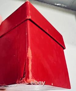 X3 Vtg Baccarat Nativity with Boxes Mary Joseph & Baby Jesus Retired Signed MINT