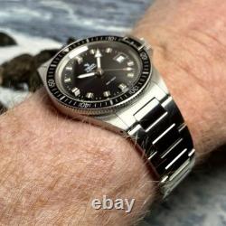 Yema Vintage Superman Heritage 20 BAR Diver Watch Quartz Ronda 515 FE 39mm WithBox
