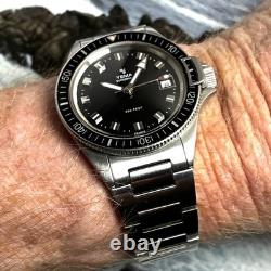 Yema Vintage Superman Heritage 20 BAR Diver Watch Quartz Ronda 515 FE 39mm WithBox